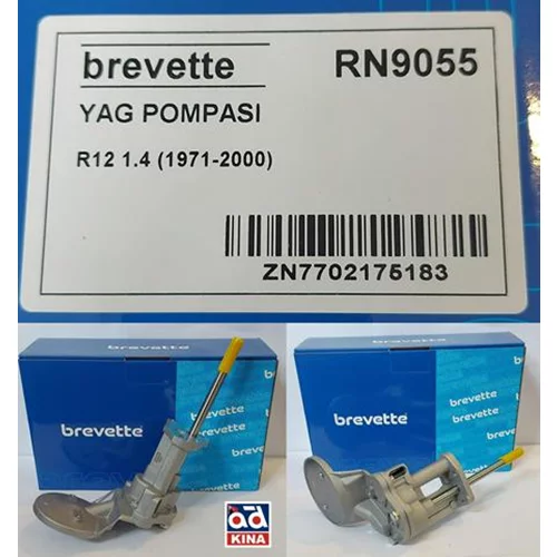 7702175183   brevette rn9055, Yağ Pompası Rn9055 R12 1.4