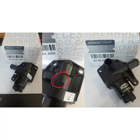 7701044401 8200299241   mais 8200692605, Rölanti Vakum Vanası 8200692605 Clıo-Iı Megane 1.4 1.6 16V