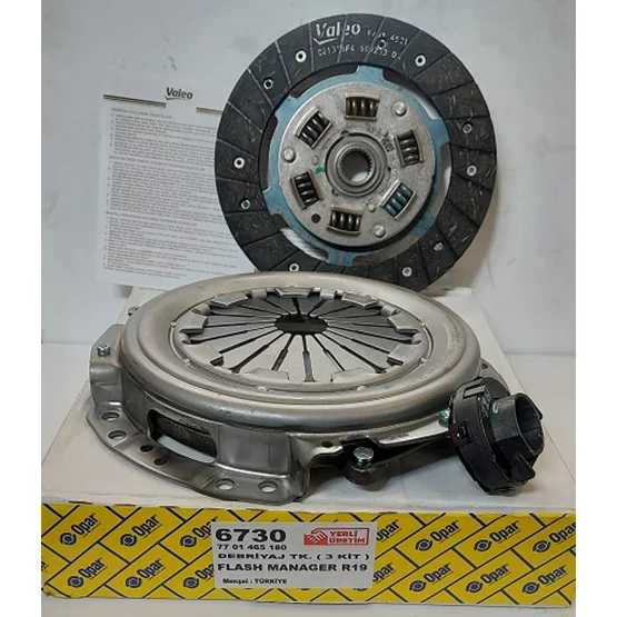 7701465180   opar 6730, Debriyaj Seti Tk R.21 (Kit3 ) Flash Manager Faırway ( Valeo 6730 )