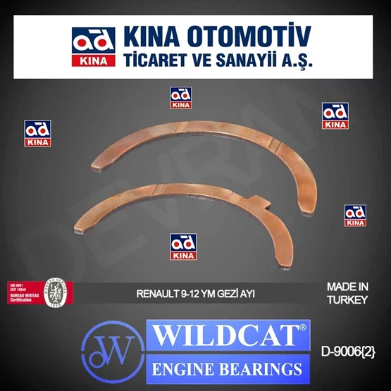7701454038   wildcat 9006, Kenar Yatak 2064Std R9 R12 1400